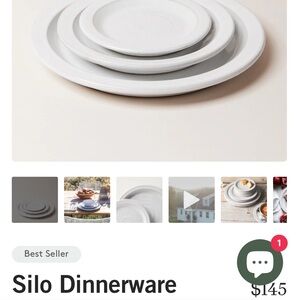 Farmhouse Pottery plates & table runner